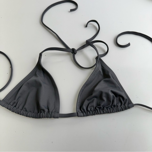 Skims triangle bikini top gray Small - Picture 1 of 5